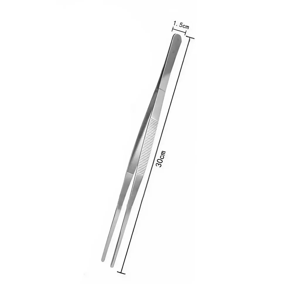 JJYY 304 Stainless Steel Food Tongs Long Handle Non-Slip Barbecue Tongs Steak Tongs Kitchen Cooking Tools kitchen accessories