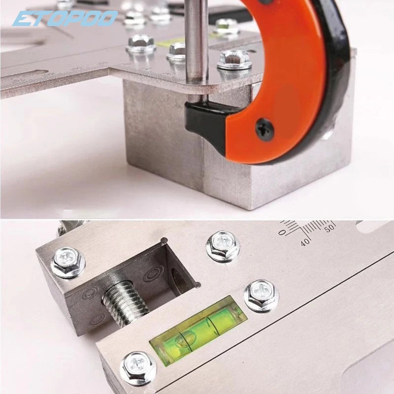 1set elevator rail gauge guide ruler elevator guide ruler Guideway positioning ruler School  board guide ruler