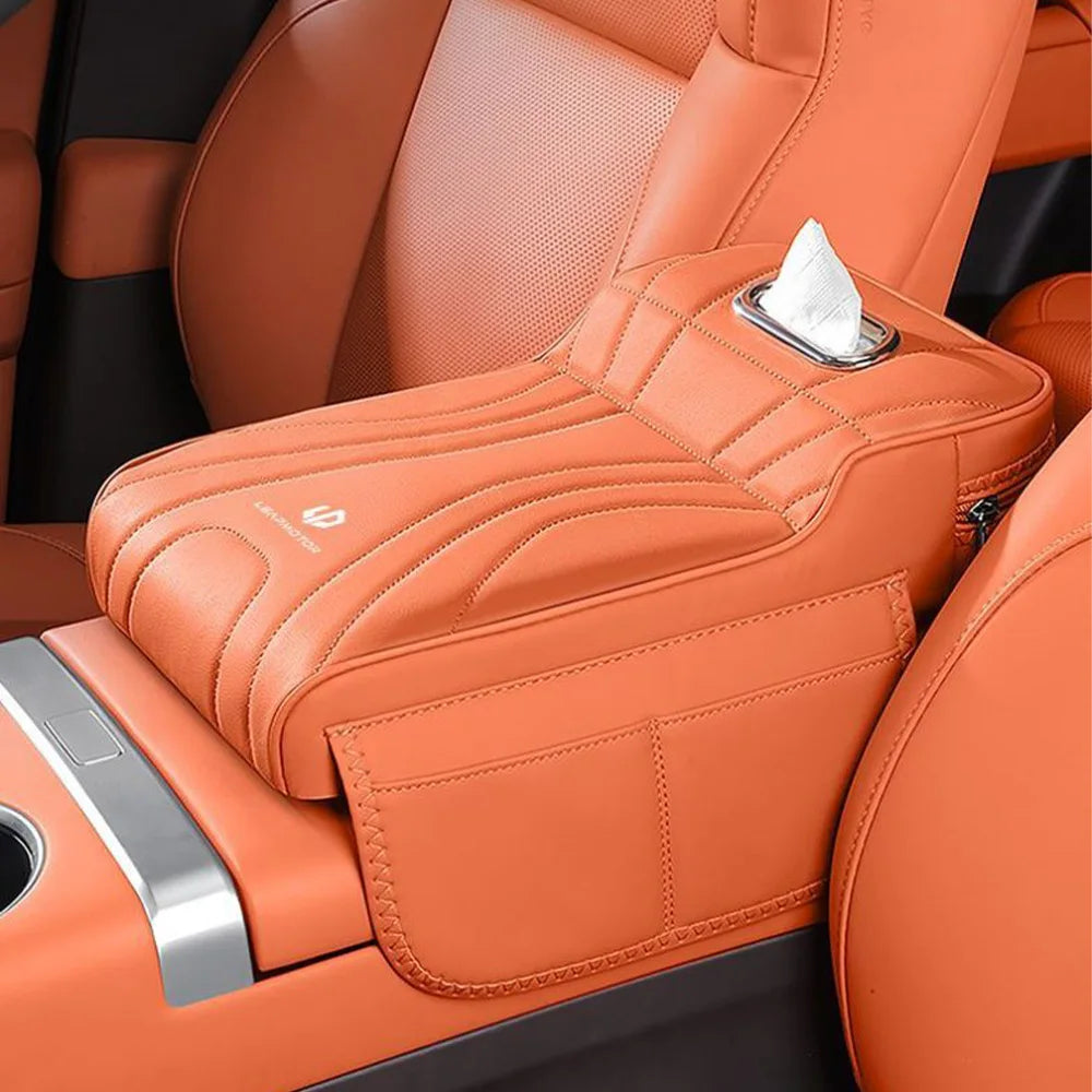 NEW 1PC Car Center Console Armrest Booster Pad Arm Elbow Support For Leapmotor C10 C16 2024 2025 Auto Accessories