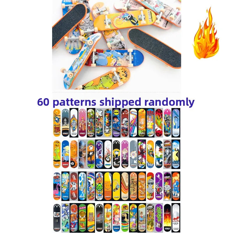 2025Puzzle Toys Professional Finger Skateboarding Fingerboard Hobby Novelty Anti pressure Sensing Toys Mini Toys Gift