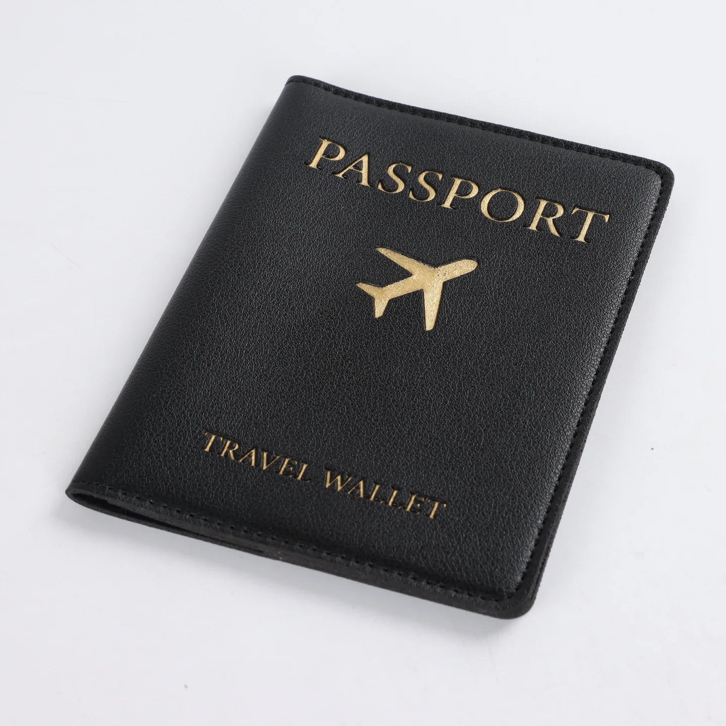 Fashion Leather Passport Holder Travel Wallet for Women Men Simple Wedding Gift Card Cover Hot Sale