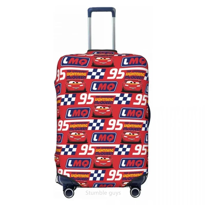 18-32 Inch Universal Luggage Cover Fashion Car Print Elastic Durable Dustproof Anti-Scratch Washable Suitcase Protector