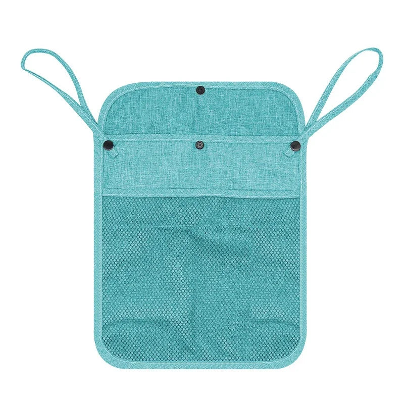 Multi-Function Mesh Design Storage/Bag Baby Cart Hanging Bag Large-Capacity Double Pocket Storage Bags Baby Supplies Storage-Bag