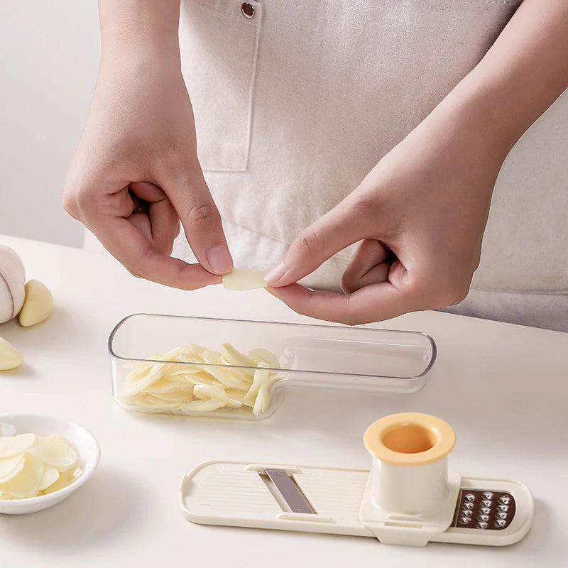 Garlic Grinder Food Mini Garlic Chopper Processor Food Processor Tool Press Grinder For Spices Cooking Restaurant Home Outdoor