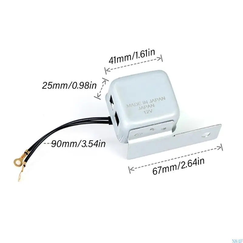 N84F Replacement Motorcycle Turn Buzzer Alarm Electronic Turn Buzzer Beep for Cub CC110 Motorbike Parts