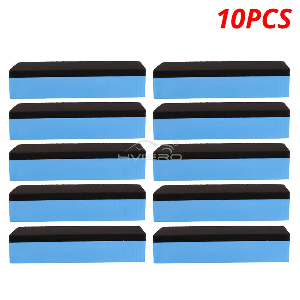 10/30Pcs Car Ceramic Coating Sponge Automobiles Glass Nano Wax Coat Applicator Pads Sponges for Auto Waxing Soft Polishing Clean