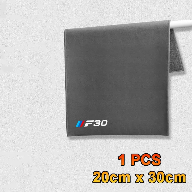 Ultra-Soft Car Cleaning Towels ，Absorbent,Ideal for Auto Detailing,car accessories,for BMW M E46 E60 E90 F10 F30