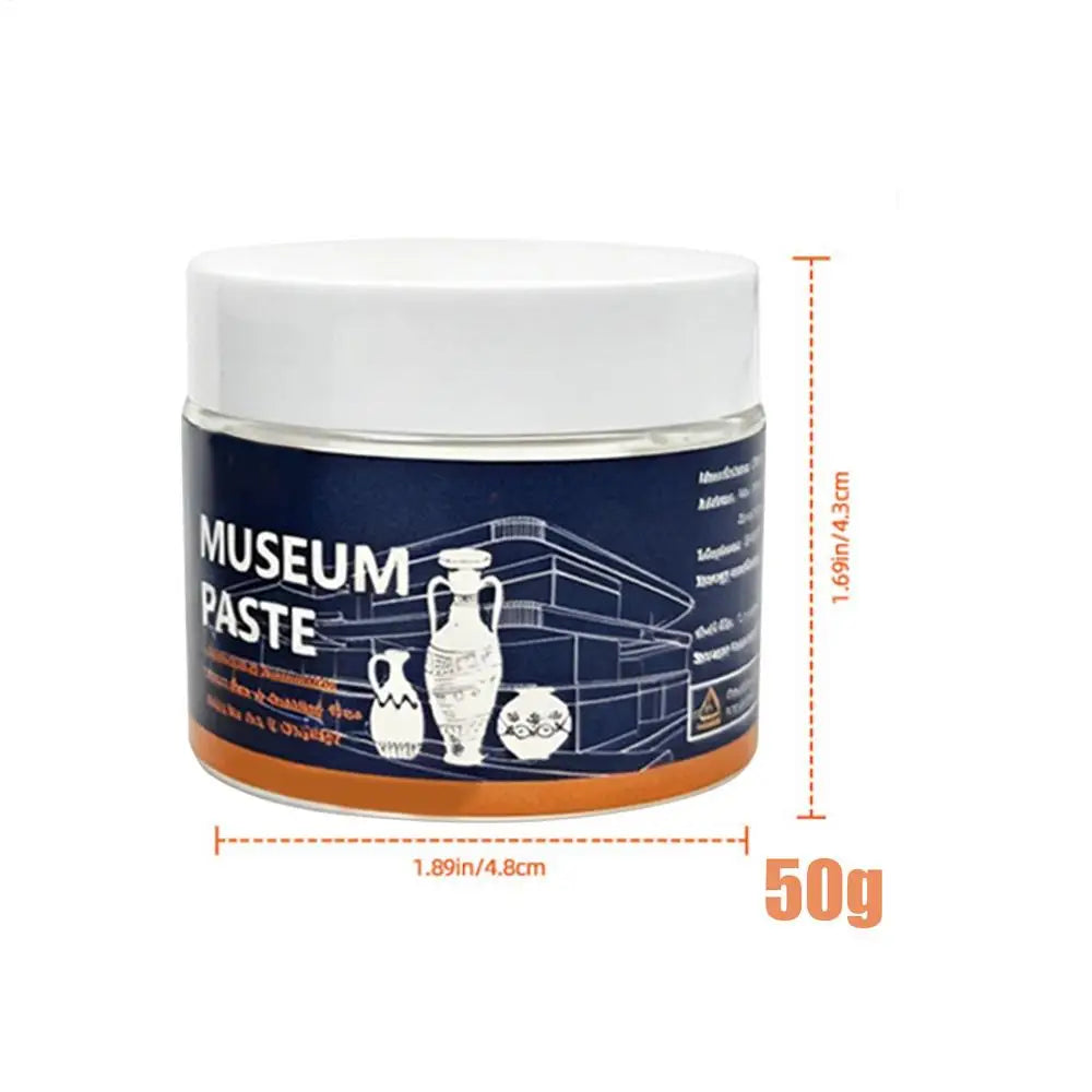 Clear Exhibit Gel Removable Prevent Vibration Strong Hold Putty Wax Museum Glue for Collectibles Antiques Artifacts Decorations
