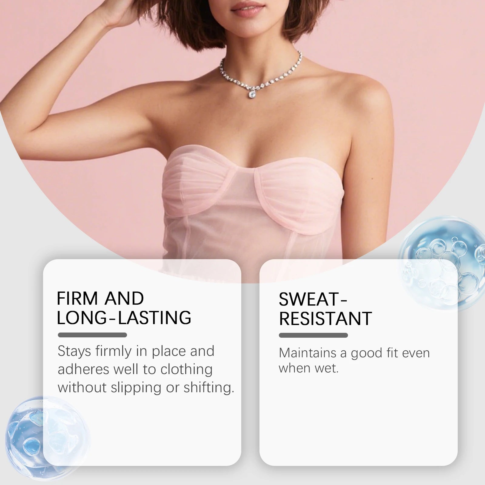 Anti-Slip Clothes Body Adhesive Glue Lasting Sweatproof Invisible Clothing Fixe Close To Skin Anti-Exposure Fix Clothes Adhesive