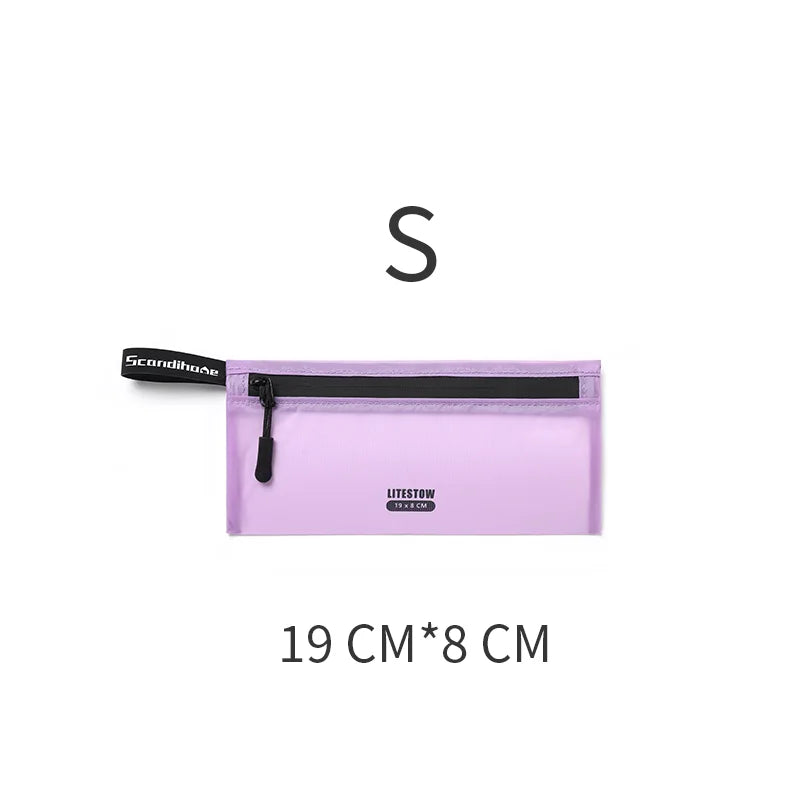 Waterproof Travel Storage Bags Set Lightweight Nylon Packing Cubes Pouch Luggage Organizer Clothes Toiletry Makeup Bag