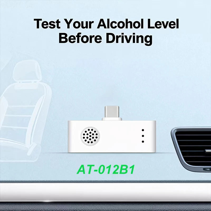 GREENWON For iOS Phone BT & APP Wireless Alcohol Tester Breathalyzer Driving Breath Analyzer Detector