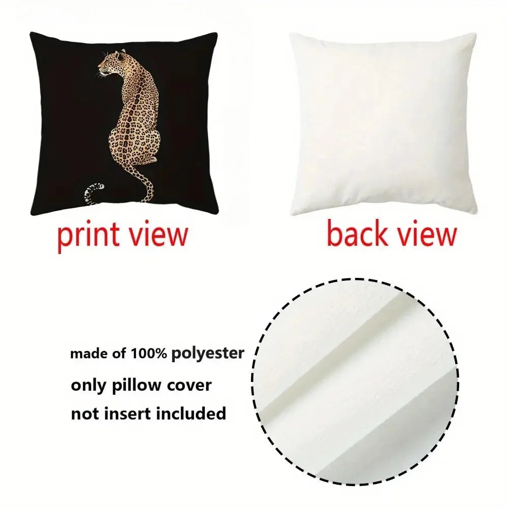 Pet Lover Dachshund Pillow Covers, Cartoon Black Tan Dog Art Throw Pillow Cases, Cozy Home Decor Cushion Covers for Couch Bed