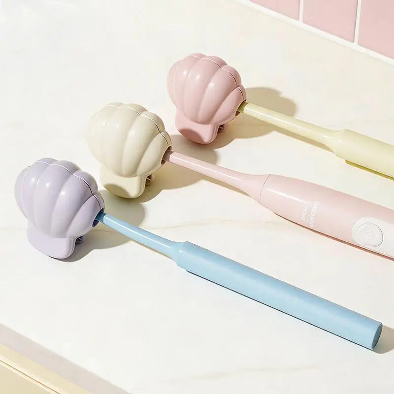 Waterproof Dustproof Toothbrush Protective Cap Travel Portable Toothbrush Head Cover Plastic Clip For Household Bathroom