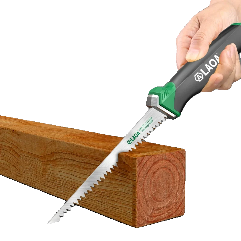 LAOA handheld manual saw Wall panel saw household woodworking saw   express park forest garden art saw gypsum board saw