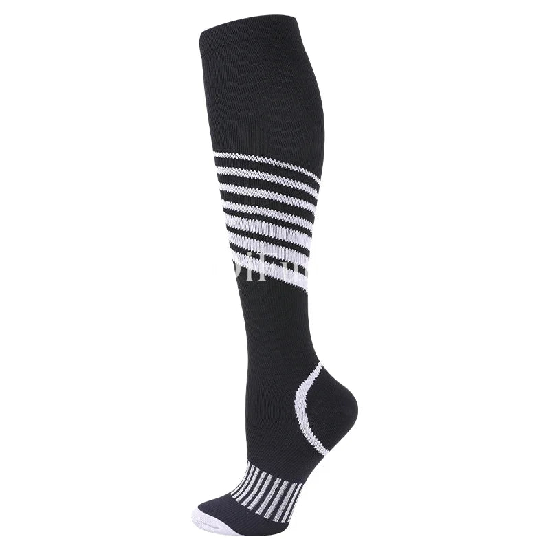 1 Pair Compression Socks Women And Men Stockings Best Medical Nursing Hiking Travel Flight Socks Running Fitness Socks