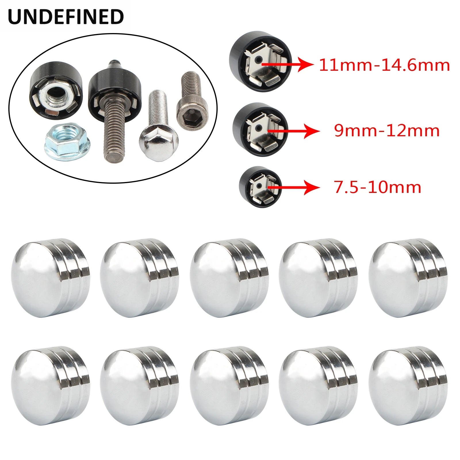 Motorcycle Engine Head Bolts Screw Toppers Cover Caps Nuts CNC Aluminum For Harley Touring Dyna Sportster Softail Twin Cam