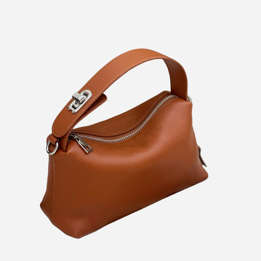 Mendy Women's Bag Female Crossbody Bag Shoulder Handbag Luxury Soft Genuine Leather Handbag Lunch Bag Quality Hand Bag Ladies