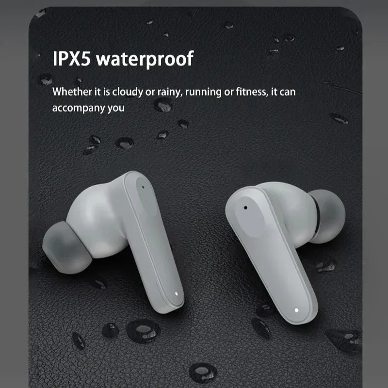 Wireless Bluetooth 5.3 headphones - In-ear waterproof headphones - Built-in microphone