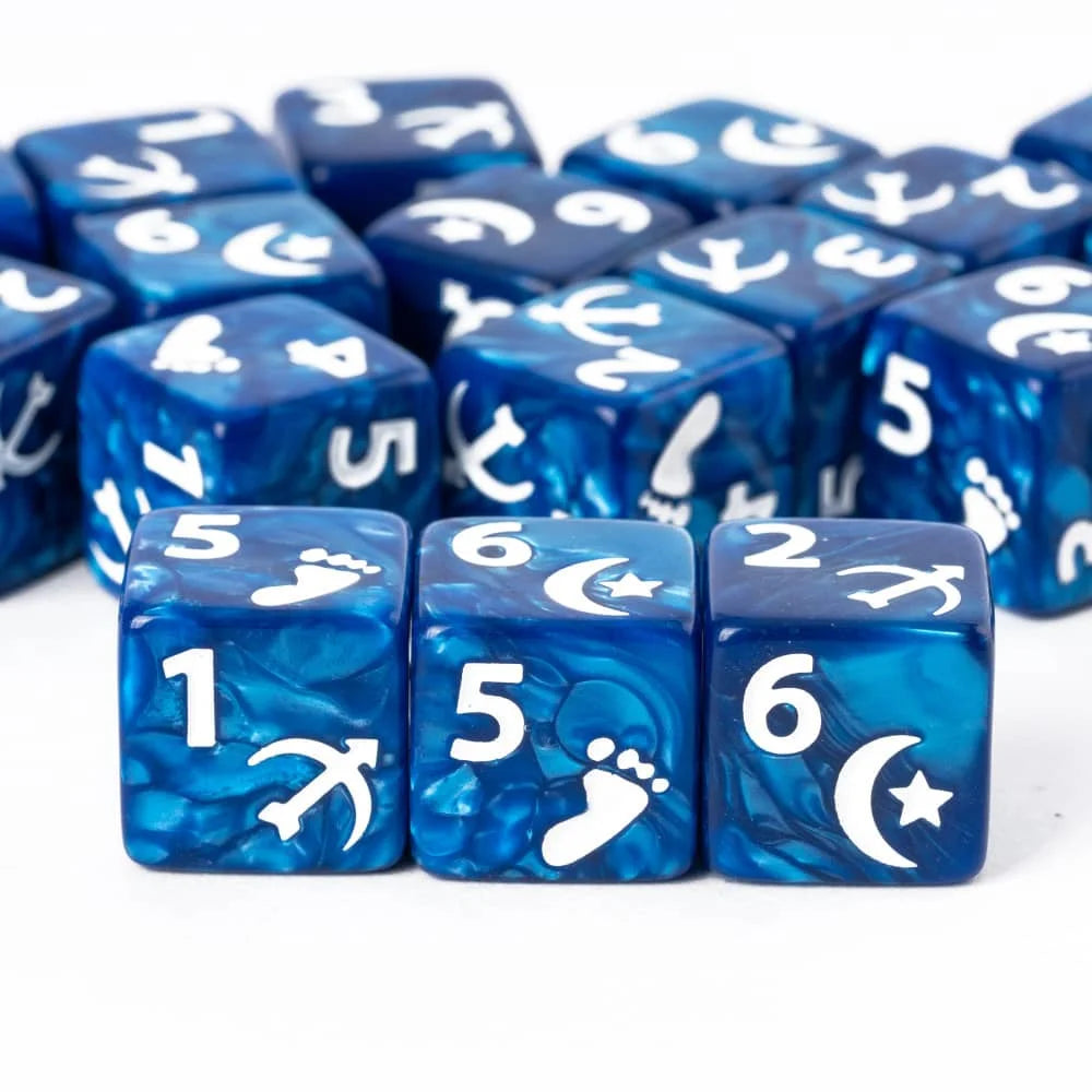 7Pcs Shield D6 Game Dices 6 Sides D6 Cubes New Design 16mm Standard Polyhedral Dice Set for Tabletop Role Playing Board Games