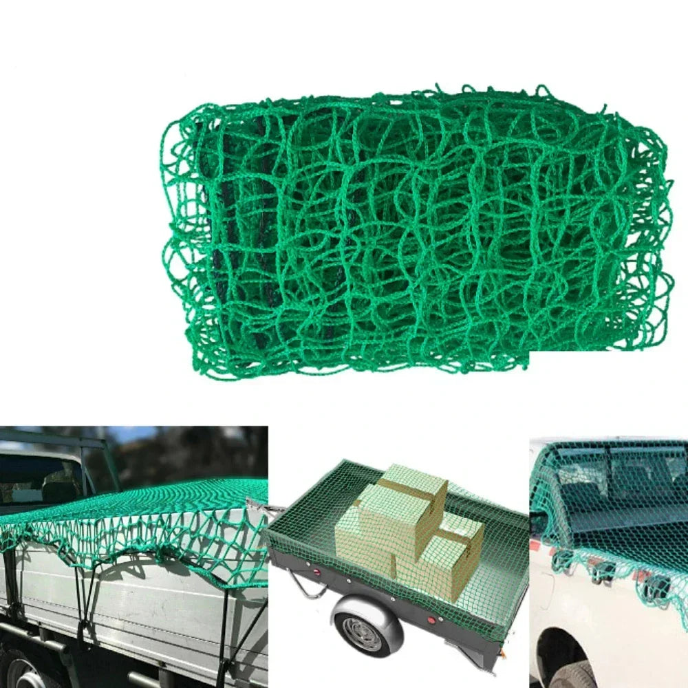 Car Universal Green Truck Cargo Accessories Roof Polyethylene Professional Trailer Net Extend Mesh Cover Luggage Strong Net