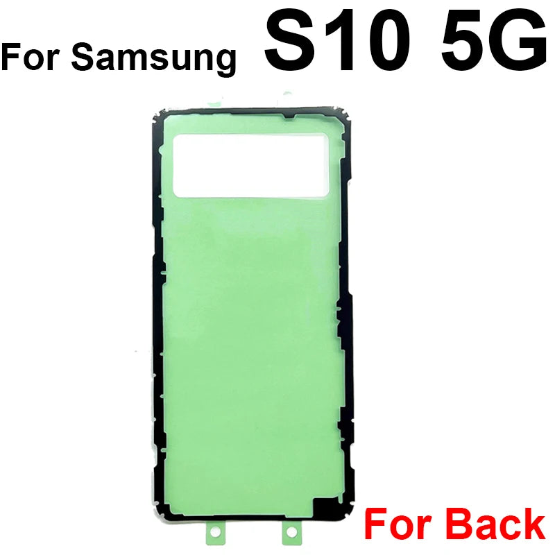LCD Screen Back Cover Battery Camera Lens Sticker Full Set Adhesive Tape For Samsung Galaxy S10 S10e S10 Plus 5G Adhesive Repair