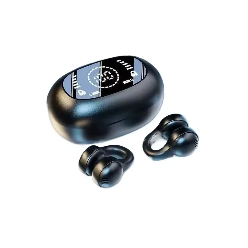 Original open-back wireless sports earbuds, clip-on music and sports noise-canceling earbuds, compatible with Xiaomi and iPhone.