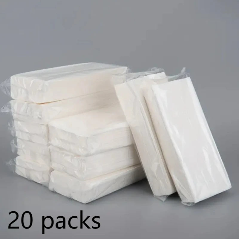 10/20packs Tissue Supplement Pack Each Pack Contains 50pcs of Tissue Suitable for Home Hotel Car Use As A Household Necessity