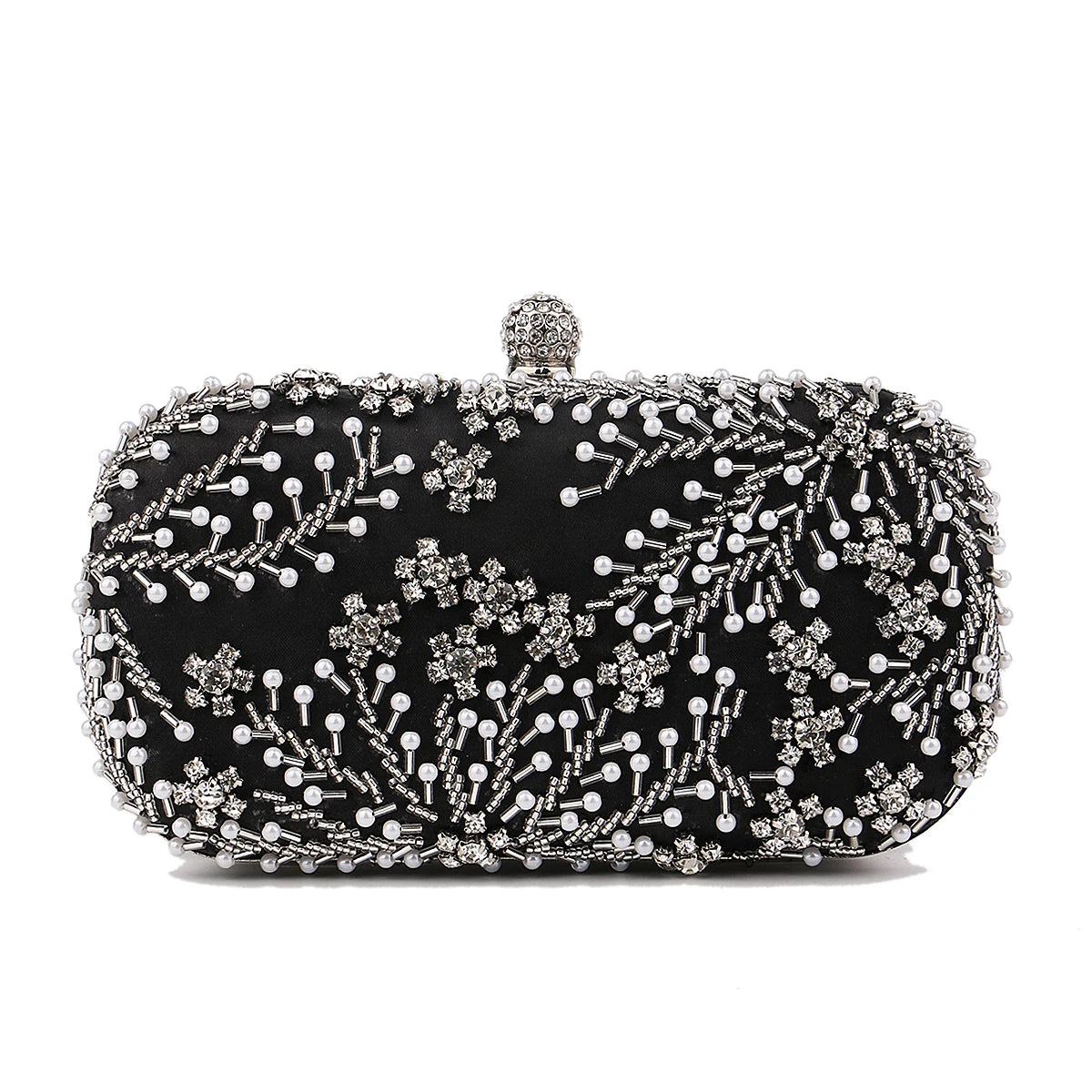 Satin Diamonds Party Hight Quality Women Day Clutch Diamonds Gift Wedding Evening Bags New Arrival Shoulder Chain Purse