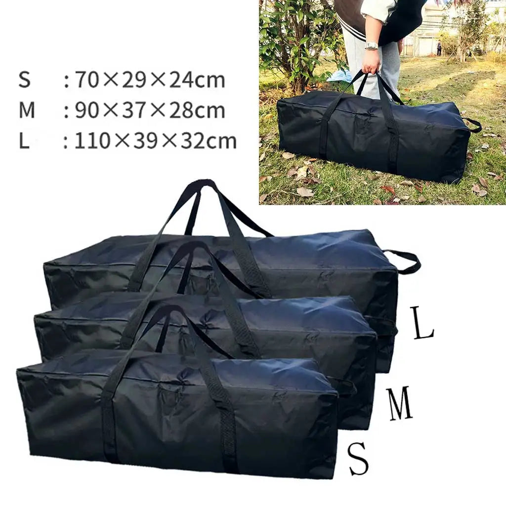 Storage Organizer Bag for Camping Cycling Super Large Capacity Home Storage Organization Bag Outdoor Carry Bag