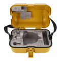 Leveling Instrument Case Single Lock Plastic Total Station Level Storage Box for Surveying Equipment Yellow Level Storage Case