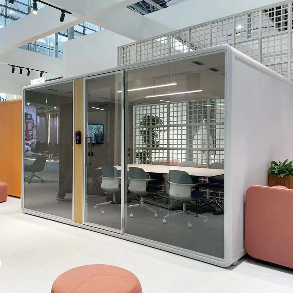 Mobile soundproof room Silent Cabin Recording Studio Phone Booth Work Pod Meeting Pod for Home Office Quiet Space