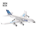 3Ch 2Ch A380 Rc Plane Glider Airplanes Remote Control Foam Aircraft Fixed Wing Aircraft 6 Gyroscope Model Airplane Toys Hobbies