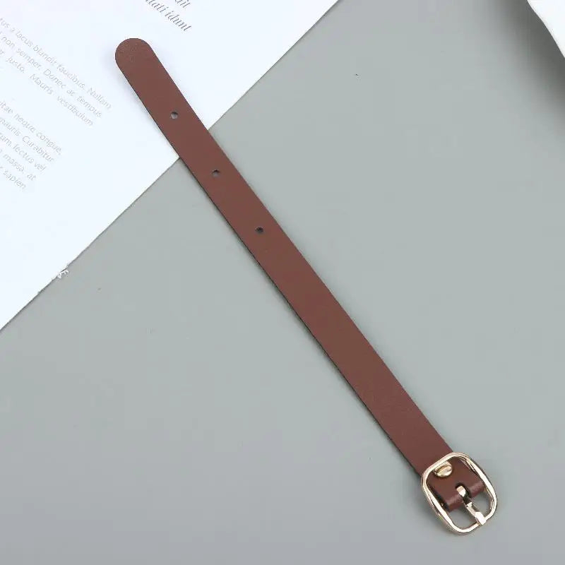 *1Pcs PU Luggage Tag Straps Alloy Buckles Waterproof Luggage Tag Strap Ultra Light Wear-resistant For Travel Business Trip