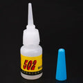 5g 502 Super Glue Instant Quick-drying Cyanoacrylate Adhesive Strong Bond Fast Crafts Repair Glue for Metal Glass Rubber Leather