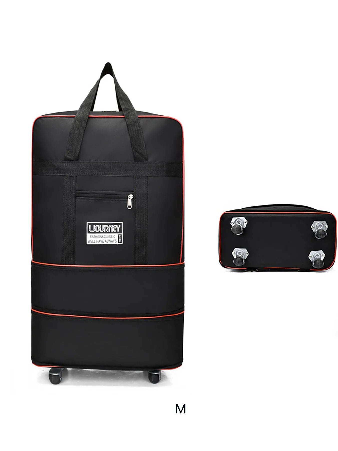 Foldable Duffel Bag for Weekend Trips，Family Travel Luggage Bag，Gift-Ready Weekender Bag，Duffel Bag，Carry-On Bag，Overnight Bag