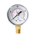 Pressure Gauge 40mm Dial 1/8" BSPT Vertical 15 30 60 100 160 200 300 & Bar