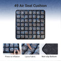 49 Cell Air Seat Cushion for Office & Home & Outside Etc / The Product Comes with a Transparent, Matte-Finish Bag.