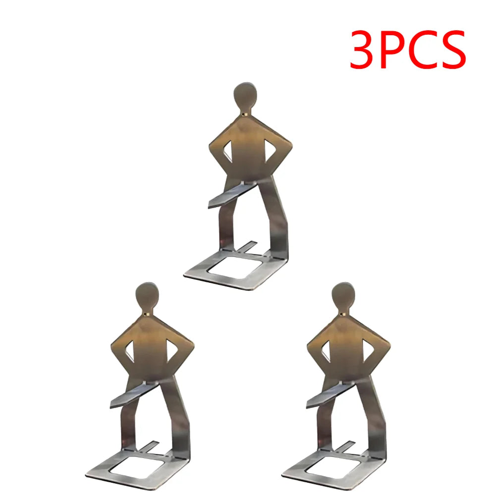 1-5PCS BBQ Sausage Holder Stainless Steel Sausage Roaster Reusable Hot Dog Grill for Outdoor Camping Novelty Party Camping Gifts