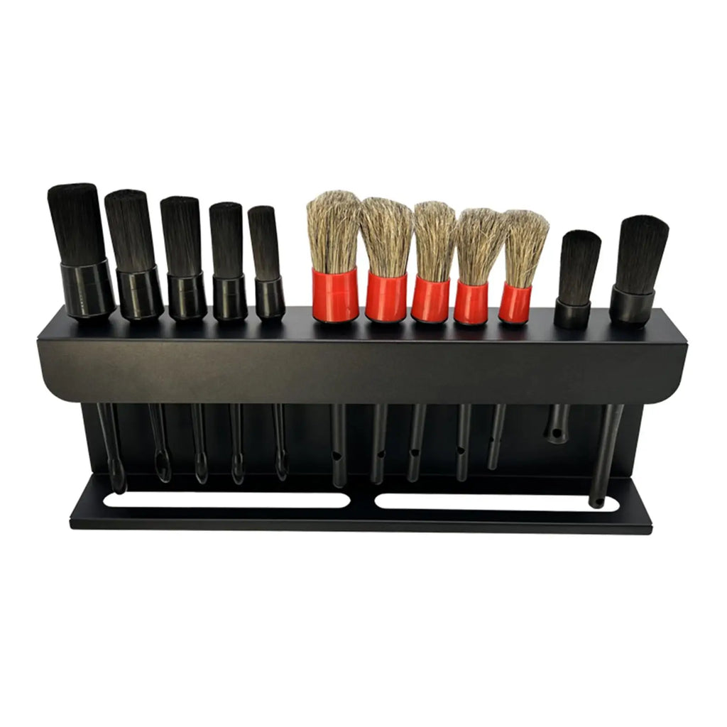Car Brushes Organizer Sprayer Bottle Holder Wall Mounted Multi-Functional Rack Storage Detailing Cleaning Brush Stand for Garage