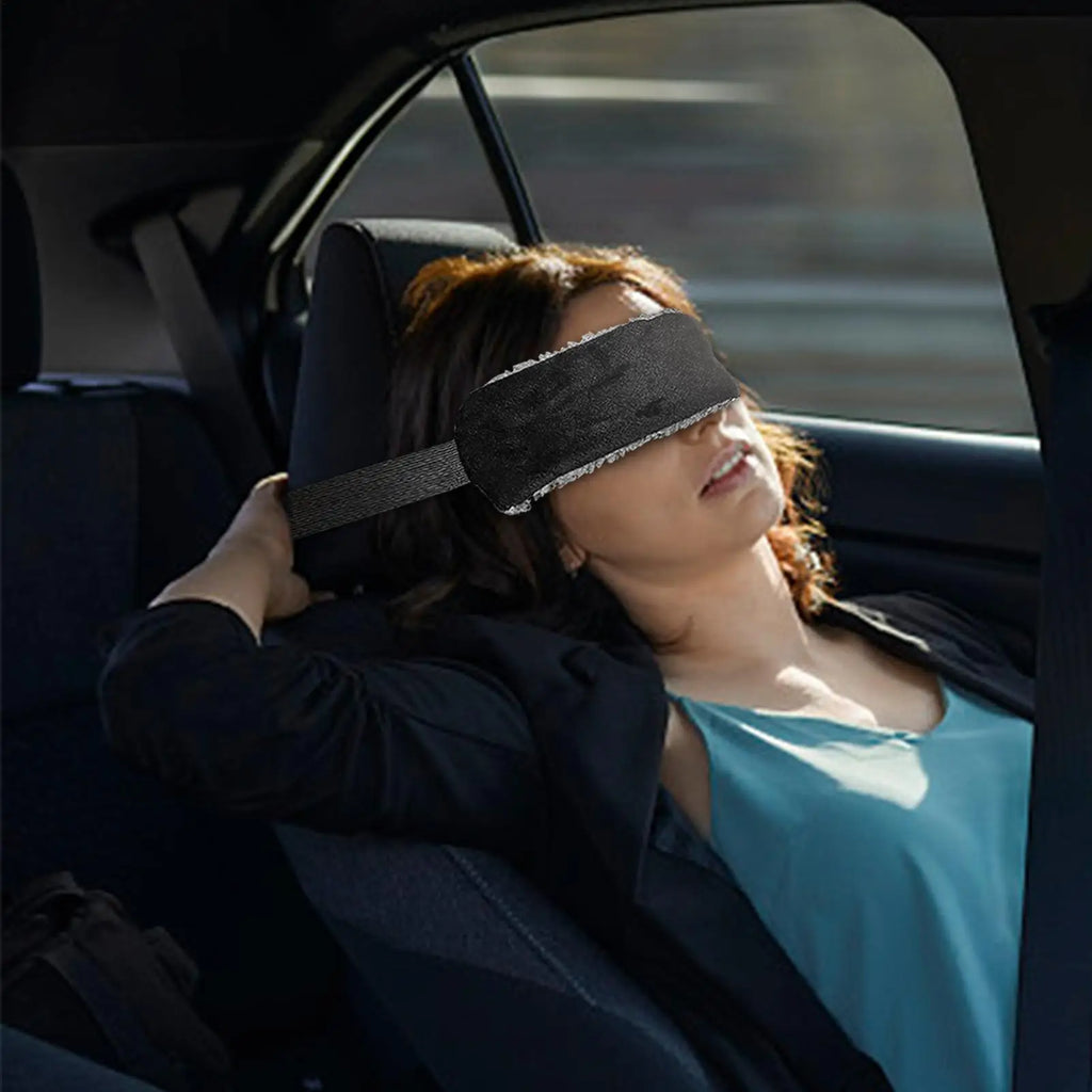 1pc Head Support Strap Adjustable Travel Pillow Airplanes Neck Support Band Portable Cars Seat Sleep Aid Head Fixed Strap