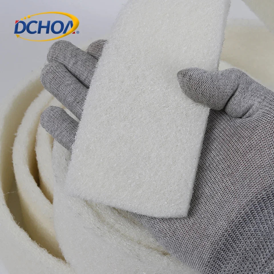 5M White Scrub Pad Refill Solar Film Degumming Cleaning Tool Window Glass Film Tint Replacement Felt Car Care Equipment
