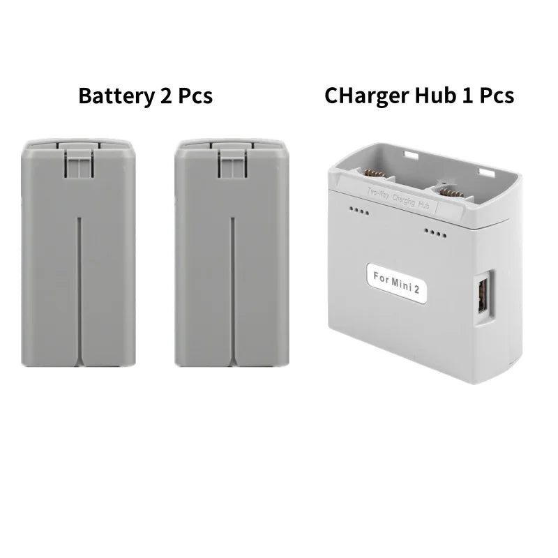 For Mini 2 Battery 2250mAh Flight Time 31 Minutes Compatible Mini 4K/Mini 2SE Series Intelligent Flight Battery Fly More Kit New
