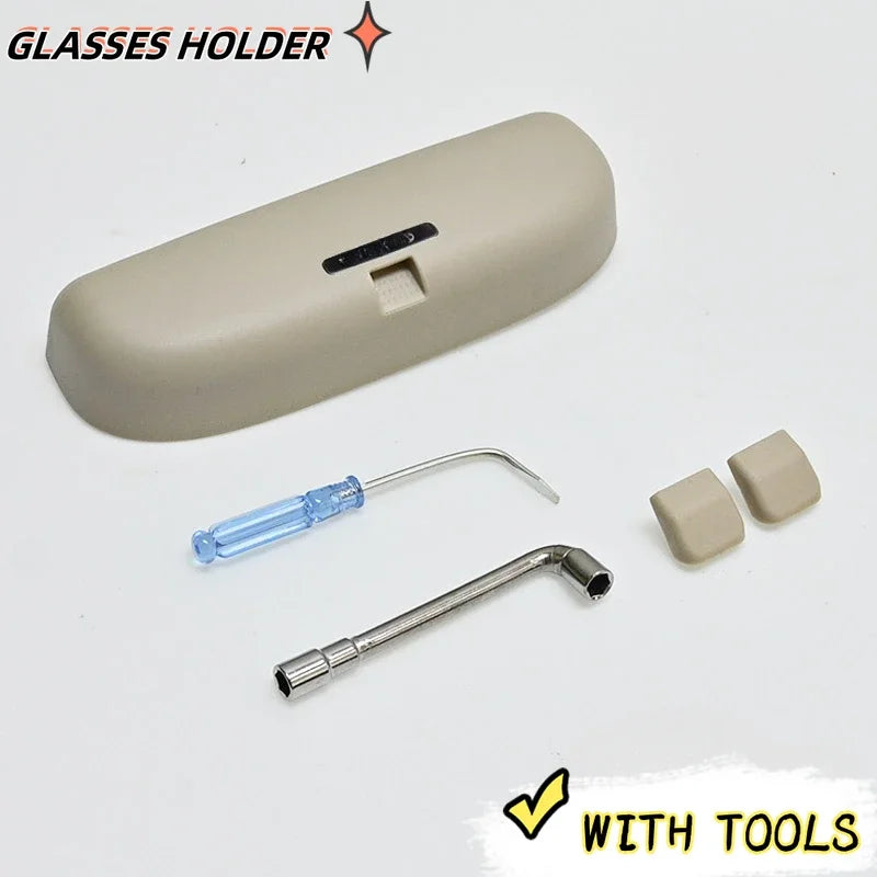 For Land Rover Freelander Discovery 3/4 Evoque Glasses Case ABS Car Sunglass Holder Storage Box Accessories