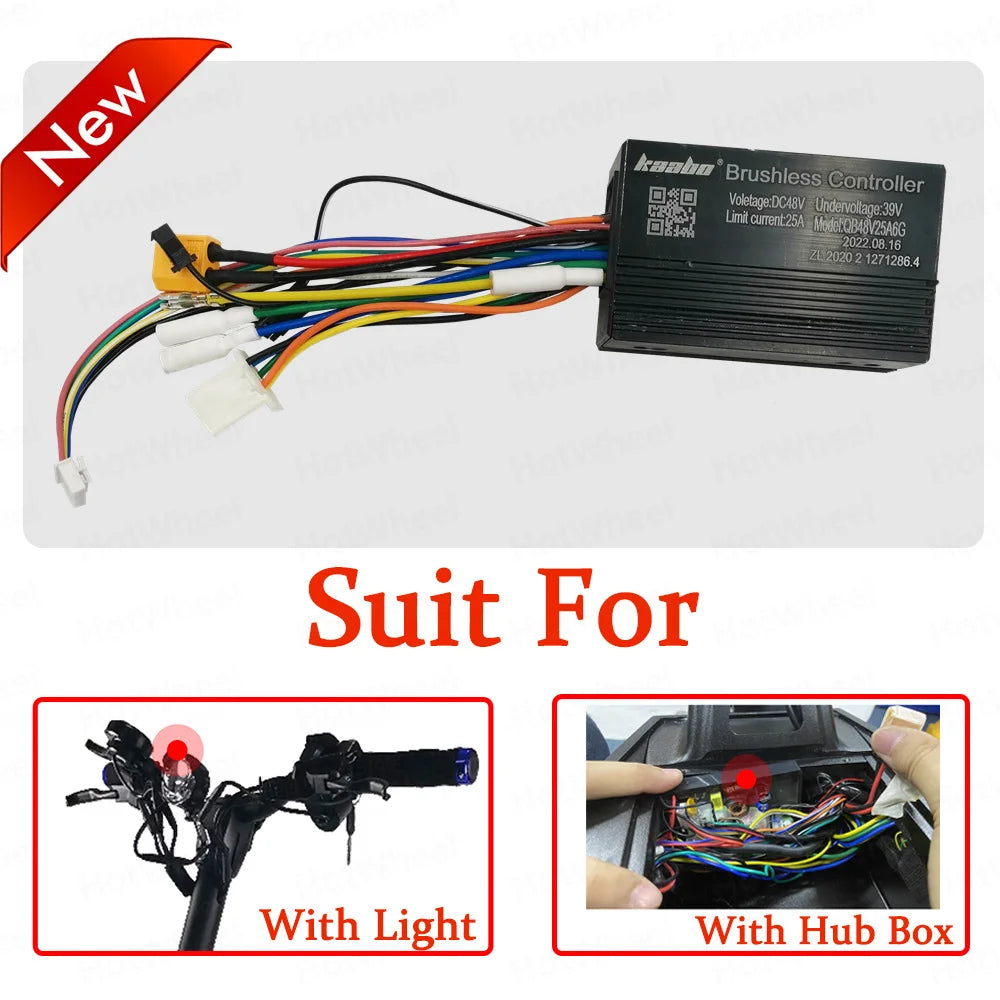Kaabo Mantis10 Brushless Controller 48V 25A Mainboard Mantis 10inch Electric Scooter 500W 800W Skateboard Parts Accessories