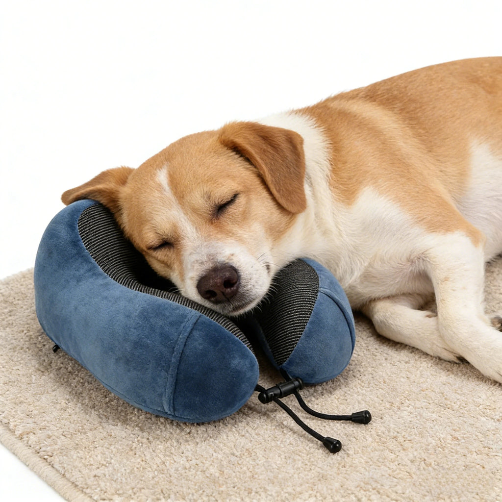 U Shaped Memory Foam Travel Neck Pillow Ergonomic Soft Cervical Support Cushion Relaxation Health Care for Airplane Car
