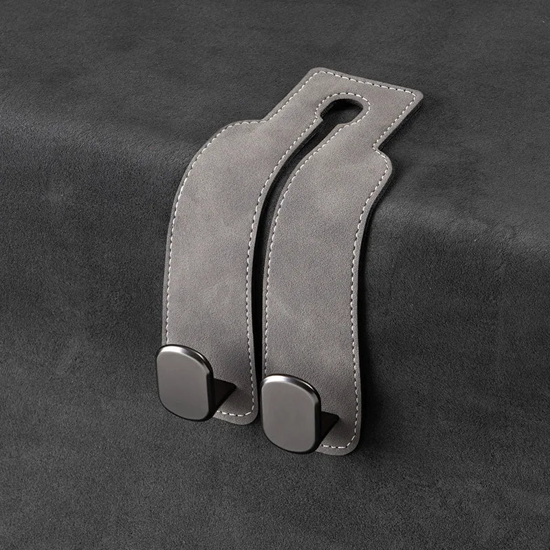 2 in 1 Car Hook For Car Rear Seat Back Hooks Headrest Hanger Clip Universal Double Hooks