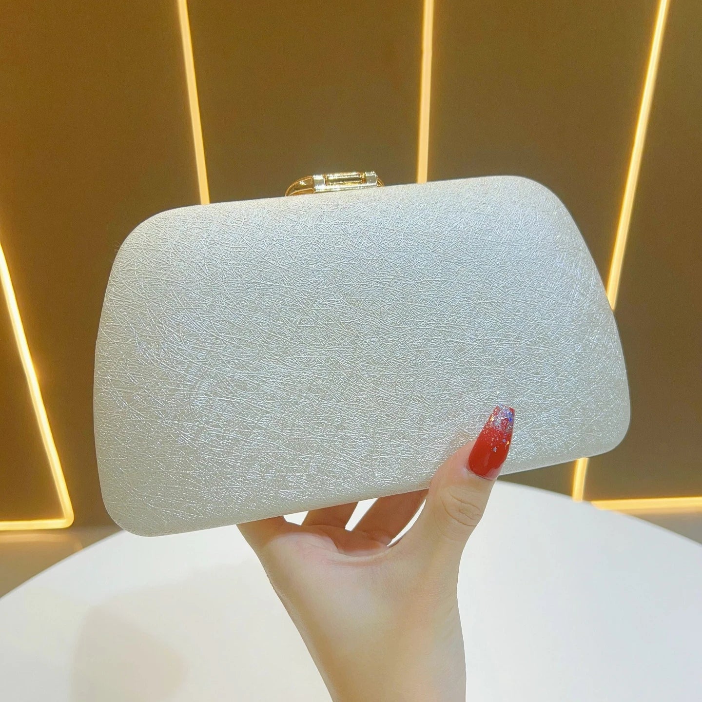 Snake Buckle Evening Bags for Women Luxury Elegant Clutch Chain Shoulder Bags for Ladies Party Wedding Purse Handbags Bolso 2025