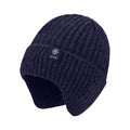 Men's Winter Knitted Warm Hats Soft Stretch Ear Protection Thickened Knitted Wool Cap Beanie Suitable For Cold Weather