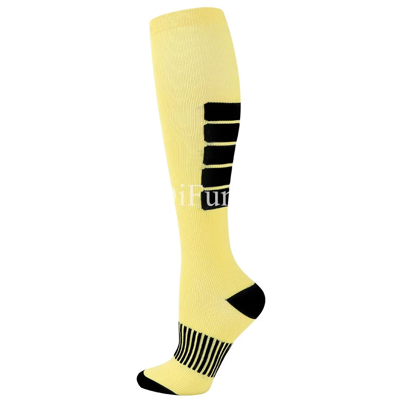 1 Pair Compression Socks Women And Men Stockings Best Medical Nursing Hiking Travel Flight Socks Running Fitness Socks