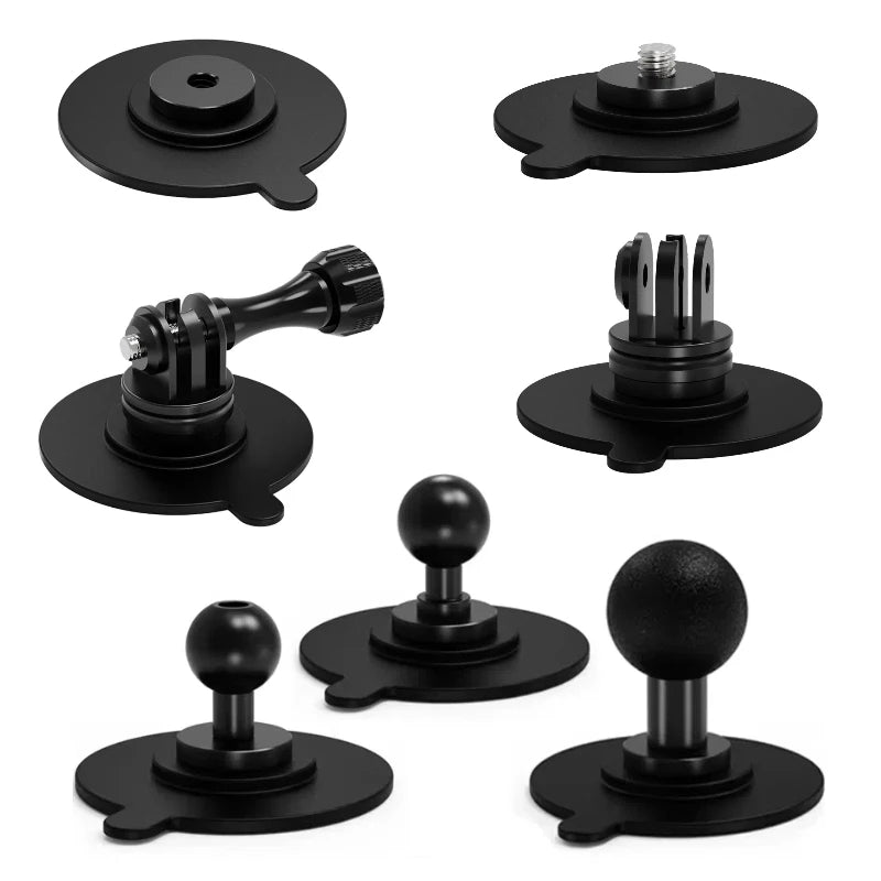 Strong Adhesive Sticker 1/4 Screw Mount Car Dashboard Adhesive Tape Phone Holder for Gopro Insta360 osmo 360 Action Stand Base